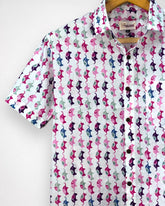 Haathi Rangrez – Half Sleeve Cotton Shirt - Jaipuri Crown